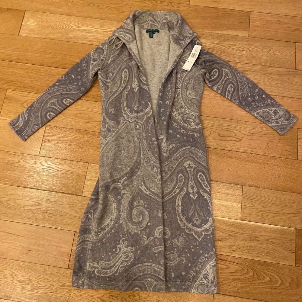 Ralph Lauren Grey Duster